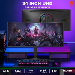 Monitor de juego de 34 pulgadas