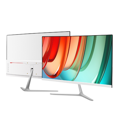 Curved 24 Inch Black White Color LED Gaming Monitor 1K FHD Resolution 2800R 144Hz 165Hz 180Hz