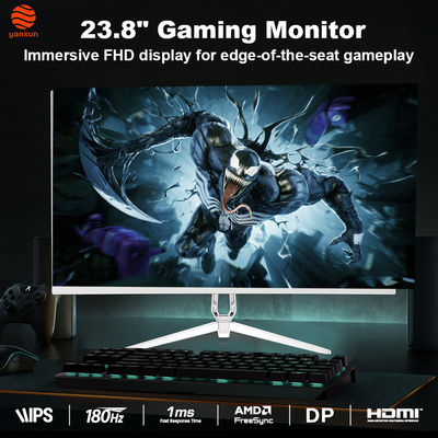 Bon prix Moniteur de jeu PC 23,8 pouces IPS avec résolution QHD / UHD 180Hz, support réglable en ligne