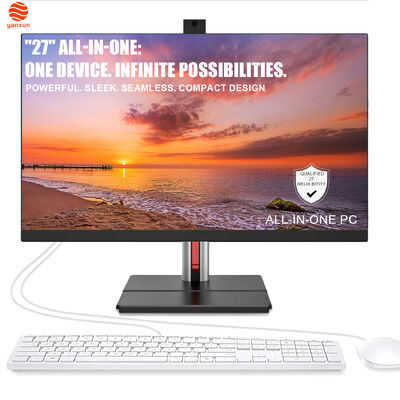 Bom preço 27 polegadas de resolução UHD TF Gaming All-in-One Monitor de computador, painel IPS 4K 144Hz com suporte fixo on-line