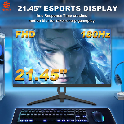 Good price Curved 21.45 Inch Gaming Monitor QHD UHD Resolution180Hz Refresh Rate Space Saving Design online