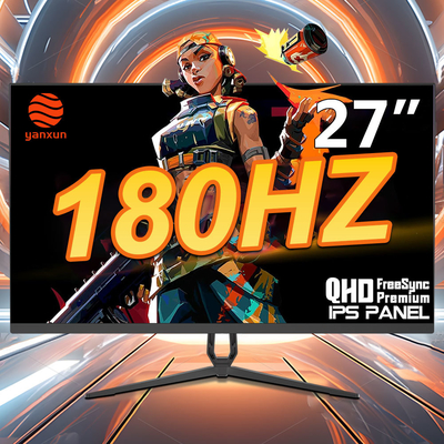 Good price 300cd/M2 4K 27 Inch Gaming Monitor UHD 180Hz Computer Monitor With Fixed Bracket online