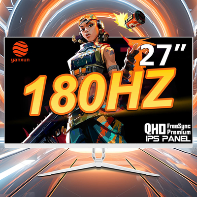 Good price 27 Inch UHD 4K Gaming Monitor IPS Panel Type 180Hz Fixed Bracket PC Monitor online