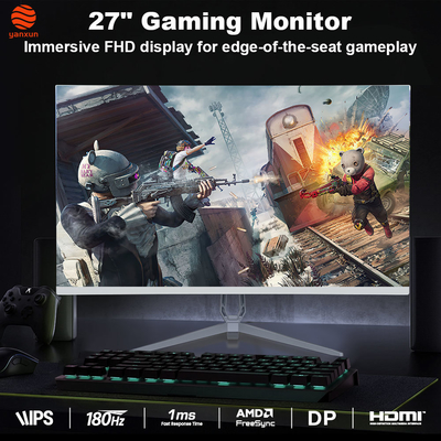 Good price 3000R QHD Resolution 32 Inch Gaming Monitor 180Hz Refresh Rate Custom Brand online