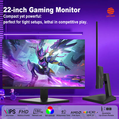 Buon prezzo Monitor di gioco a schermo largo da 22 pollici: pannello IPS 1920*10801K 180Hz Alta frequenza di aggiornamento con riduzione della sfocatura del movimento (visuali fluidi per giochi veloci) in linea
