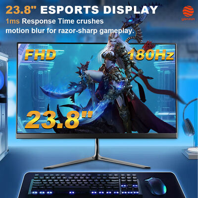 Buon prezzo Monitor da gaming IPS da 23,8 pollici, attacco VESA 100mm x 100mm, 180Hz, 1920x1080, 5ms GTG, 99% sRGB, compatibile FreeSync, modalità di protezione occhi in linea