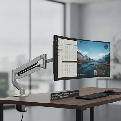 Buen precio Monitor de juego de 34 pulgadas con resolución de 3440 x 1440 píxeles y 99% de gama de colores SRGB en línea